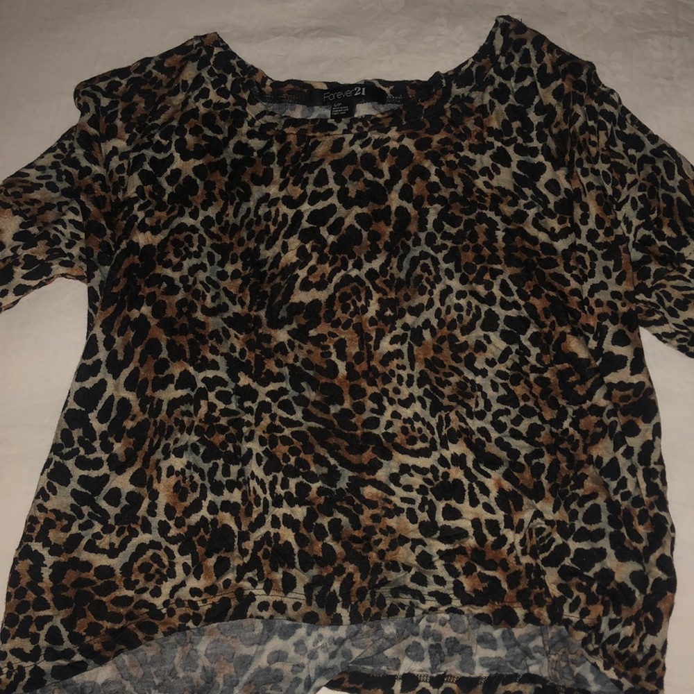 Leopard short sleeve